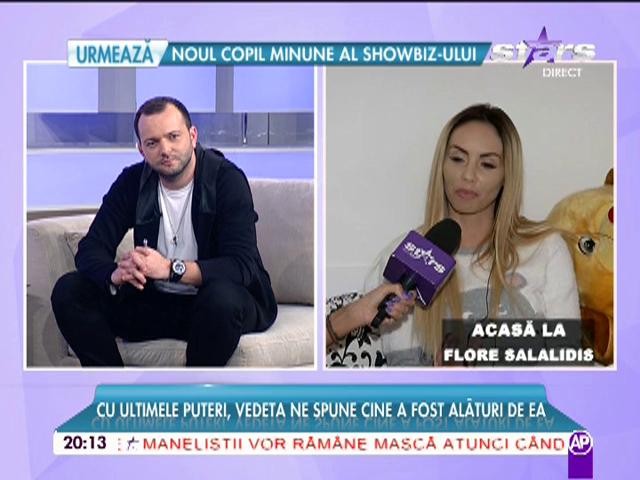De la bal, la spital! Cu ultimele puteri, Flore Salalidis a povestit cine a fost alături de ea
