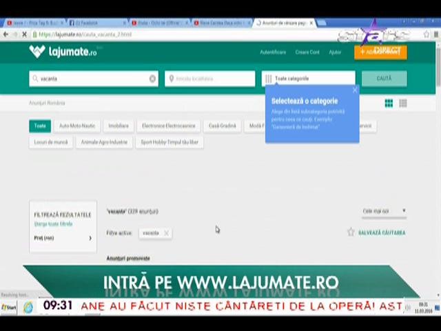 La jumate.ro, locul în care puteţi vinde sau cumpăra orice obiect - 11/03/2016