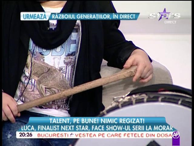 Finalistul Next Star, show incendiar, pe sistem la "şapse" ani!