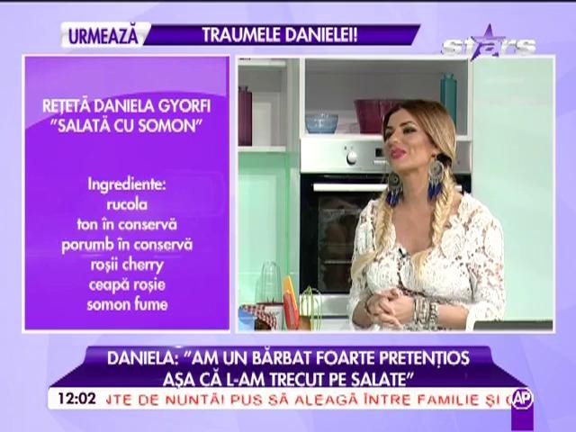 Daniela Gyorfi s-a scăpat de faţă cu iubitul ei în emisiune! "Nu te mai uita în ochii mei că rămân însărcinată"