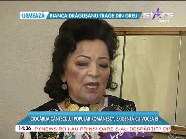 A smuls ropote de aplauze şi a adunat mii de buchete de flori! Maria Ciobanu, pregătită să se retragă de pe scenă!