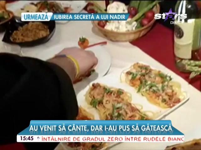 Nebunie la tabăra vedetelor! Au venit să c&acirc;nte, dar i-au pus să gătească