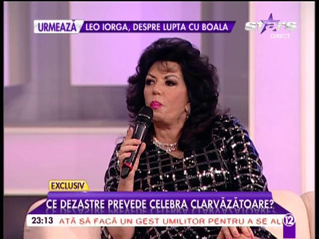 VIDEO / Carmen Harra face premoniții despre viitorul Rom&acirc;niei. Ce crede clarvăzătoarea despre un cataclism &icirc;n Rom&acirc;nia