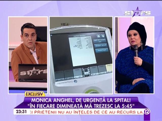 Monica Anghel, de urgenţă la spital! "De două ori pe an fac fizioterapie"