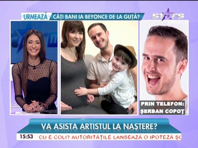 Şerban Copoţ nu ştie ce să facă mai repede! &Icirc;n c&acirc;teva ore va deveni tătic