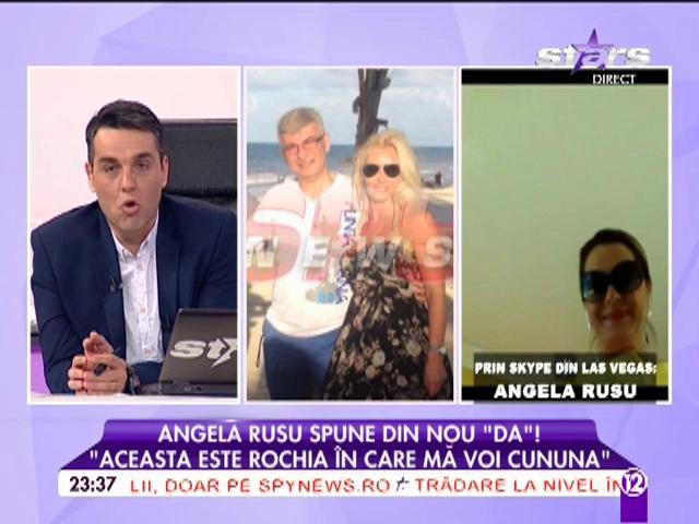 PRIMELE IMAGINI cu ROCHIA de mireasă a Angelei Rusu, artista care va fi cununată de Silviu Prigoană &icirc;n Las Vegas: "Am cumpărat-o de aici"