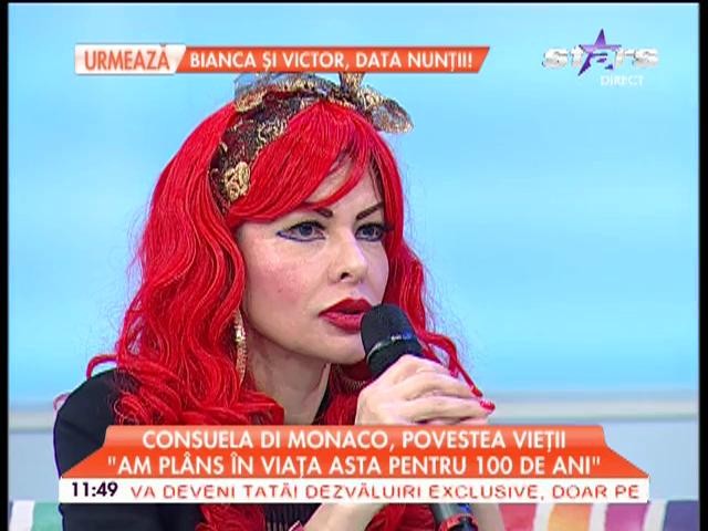 Consuela Di Monaco, povestea vieţii! "Recunosc că am sponsori"