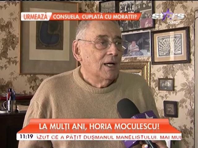 La mulţi ani, Horia Moculescu! Prima urare a fost la şase dimineaţa de la o femeie!