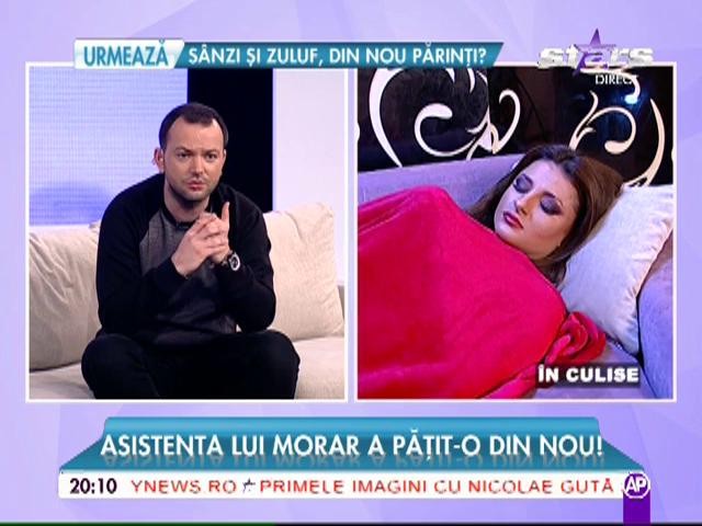 Mihai Morar, singur &icirc;n platoul emisiunii "Răi da' buni"! Elena a leşinat &icirc;nainte să intre &icirc;n direct