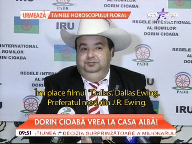 Dorin Cioabă vrea la Casa Albă! Se implică &icirc;n alegerile  americanilor