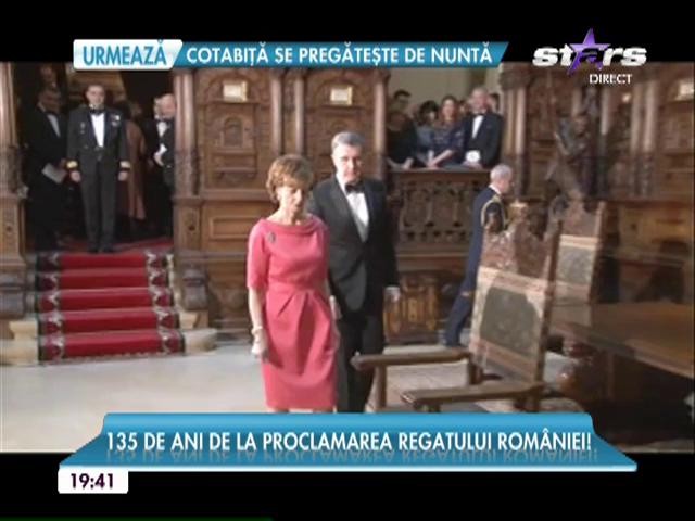 Ceremonie festivă la Castelul Peleş! S-au &icirc;mplinit 135 de ani de la proclamarea regatului Rom&acirc;niei