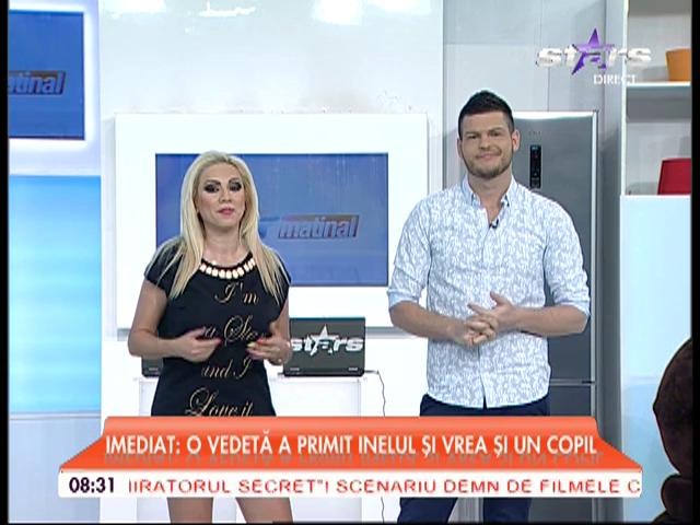 Prima apariţie a Rocsanei Marcu la "Star Matinal" după ce a trecut prin operaţia de liposucţie! Cum se simte prezentatoarea TV