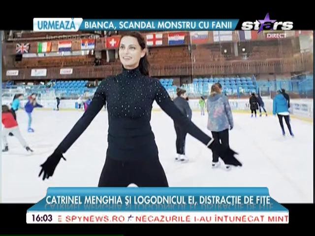 Catrinel Menghia şi logodnicul ei, distracţie de fiţe