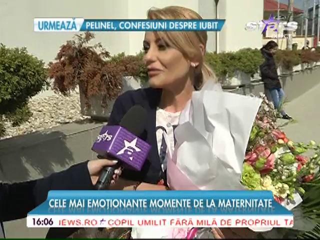 Emilia Ghinescu, confesiuni emoţionante după ce a devenit din nou mămică: "Nu &icirc;mi imaginam că după 10 ani de zile pot să mai trăiesc asta!"