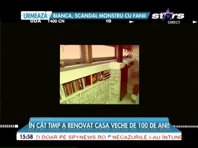 Imagini spectaculoase din căminul de lux! Cum a reuşit Dana Rogoz să transforme o ruină &icirc;n cea mai modernă casă