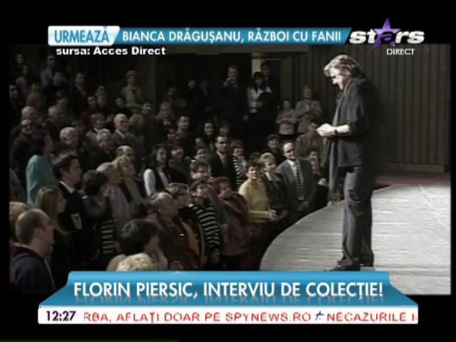 Florin Piersic, interviu de colecţie! "Am mers &icirc;n ţara Sf&acirc;ntă de 39 de ori"