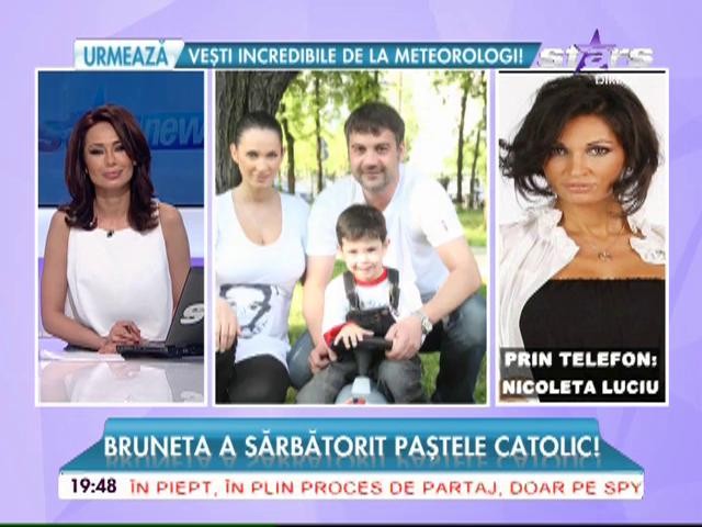 De Paştele Catolic a m&acirc;ncat tot ce şi-a dorit, dar nu s-a &icirc;ngrăşat! Trucul secret care o ajută pe Nicoleta Luciu să aibă o siluetă de invidiat