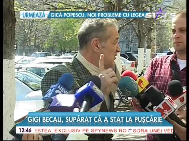 Gigi Becali a vorbit sincer despre viaţa pe care a trăit-o &icirc;n puşcărie! A făcut declaraţii surprinzătoare