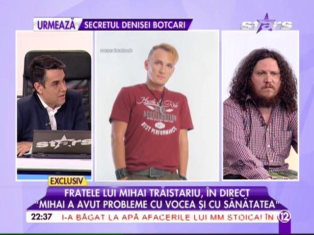 Fratele lui Mihai Trăistariu, dezvăluiri intime din viaţa artistului după &icirc;nfr&acirc;ngerea de la Eurovision: "E &icirc;n depresie şi nu mai vrea să..."