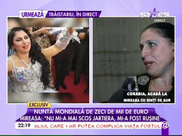 Au făcut nuntă de 40.000 de euro, dar locuiesc &icirc;ntr-o casă bătr&acirc;nească! C&acirc;t i-a plătit Mireasa cu Dinţi de Aur şi soţul ei lui Florin Salam pentru o noapte de c&acirc;ntat