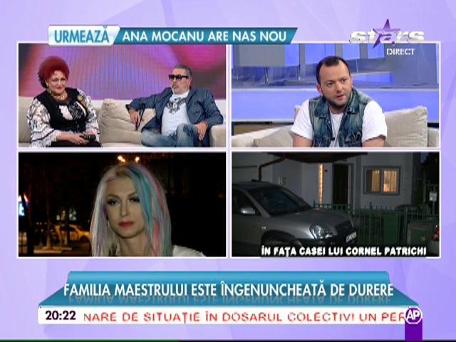 Andreea Bălan, despre Cornel Patrichi: "Am &icirc;nvăţat să fiu un jurat bun! Era un om minunat!"