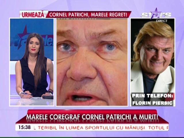 Cornel Patrichi a &icirc;ncetat din viaţă! Artistul a pierdut lupta cu boala necruţătoare! Florin Piersic a transmis ultimul mesaj