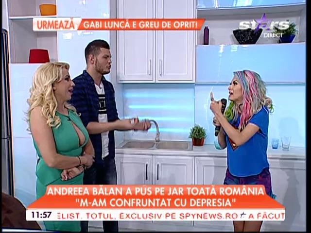 E mereu cu z&acirc;mbetul pe buze, dar puţini ştiu că Andreea Bălan a traversat o perioadă dificilă: "Aş intra &icirc;n depresie..."