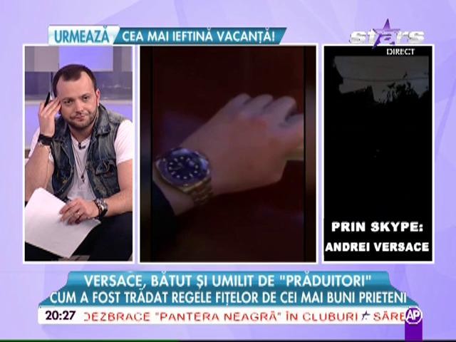 Prima reacție a lui Andrei Versace, după ce s-a spus că a fost umilit de prieteni: &rdquo;Invidia e mare, doare mai rău ca pantoful&rdquo;