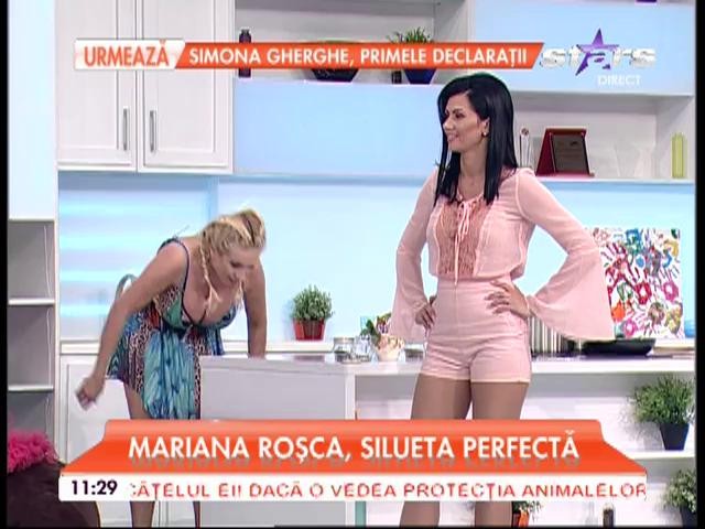 A topit 9 kilograme &icirc;n timp record! Iată exerciţiile cu care se menţine &icirc;n formă Mariana Roşca