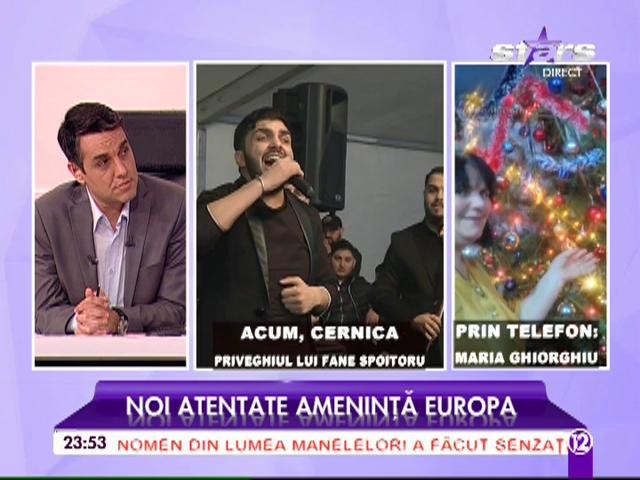 Maria Ghiorghiu, premoniţii &icirc;n direct! "Urmează o iminentă catastrofă"