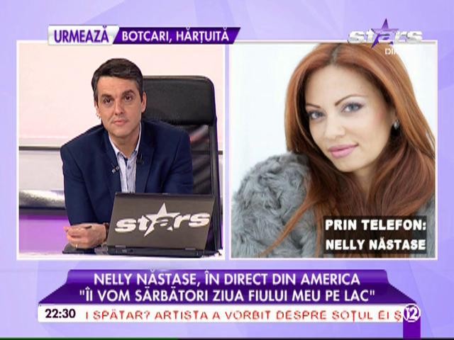 Nelly Năstase, &icirc;n direct din America! "Nu sunt &icirc;n relaţii bune cu tatăl copilului meu"