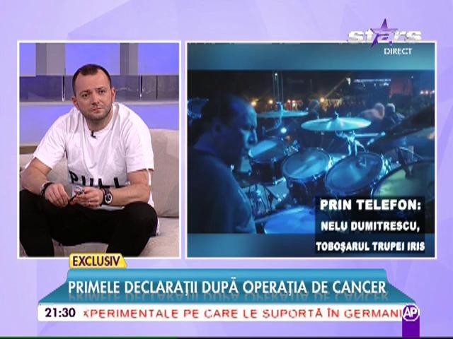 C&acirc;nd revine Nelu Dumitrescu &icirc;n trupa Iris? Artistul a făcut marele anunț astăzi, după ce a dezvăluit că a avut cancer