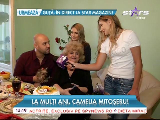 La mulţi ani, Camelia Mitoşeru! Deşi e cu z&acirc;mbetul pe buze, a recunoscut că are probleme cu sănătatea