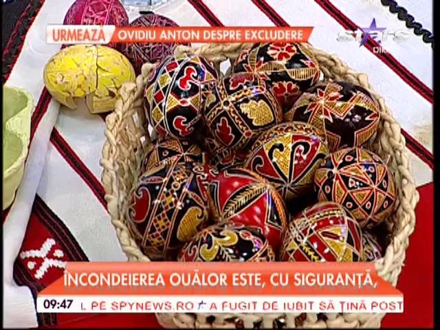 Cum se fac cele mai frumoase ouă &icirc;ncondeiate