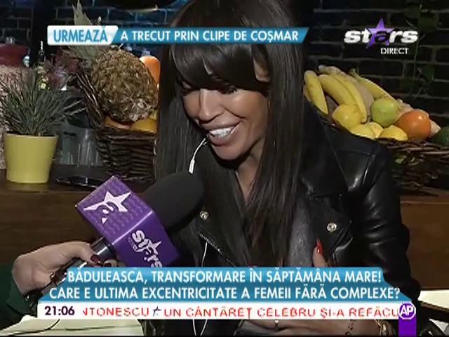 VIDEO / Raluca Bădulescu, o nouă schimbare radicală de look: "C&acirc;nd am plecat, un vecin s-a uitat ur&acirc;t. Credea că soţul meu şi-a "tras" amantă!"