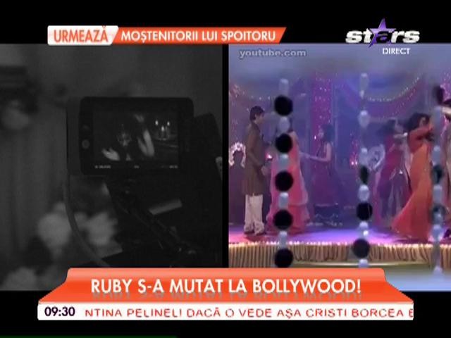 Ruby s-a mutat la  Bollywood! "E prima dată c&acirc;nd mă aflu &icirc;ntr-o asemenea ipostază"