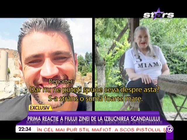 Mama Zina, &icirc;n direct din azil! Prima reacţie a fiului artistei de la izbucnirea scandalului!