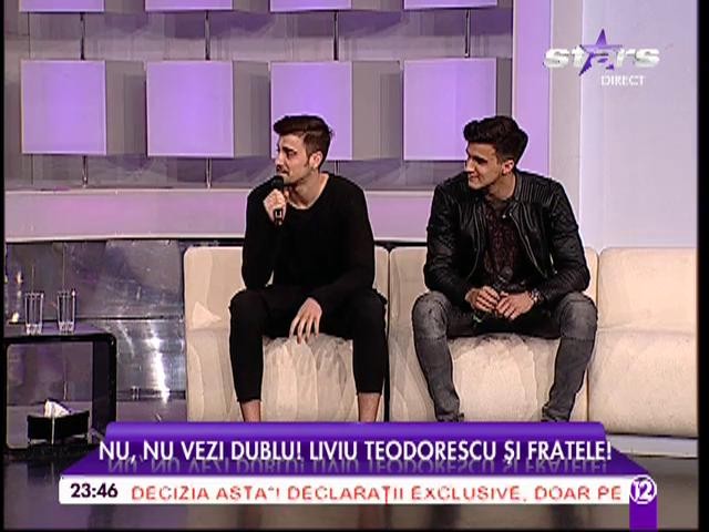 Pe Liviu Teodorescu &icirc;l ştiu toate fetele, dar pe fratele lui l-a ţinut bine ascuns! T&acirc;nărul de 19 ani e copia identică a artistului