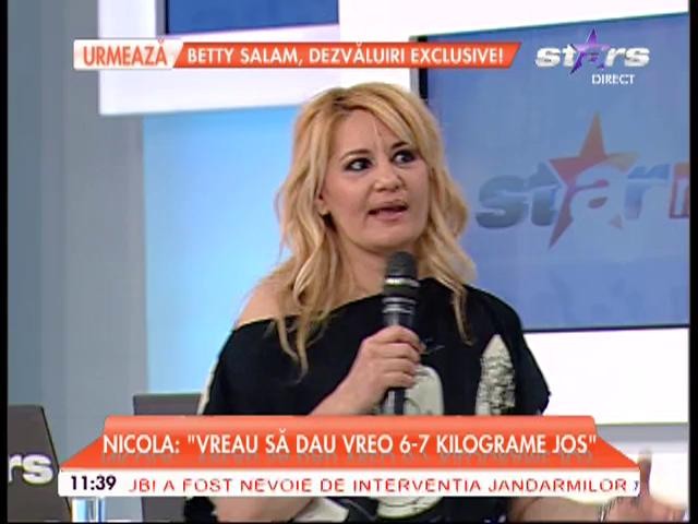 Nicola, pusă pe treabă! "Vreau să dau vreo 6-7 kilograme jos". Ce plan are