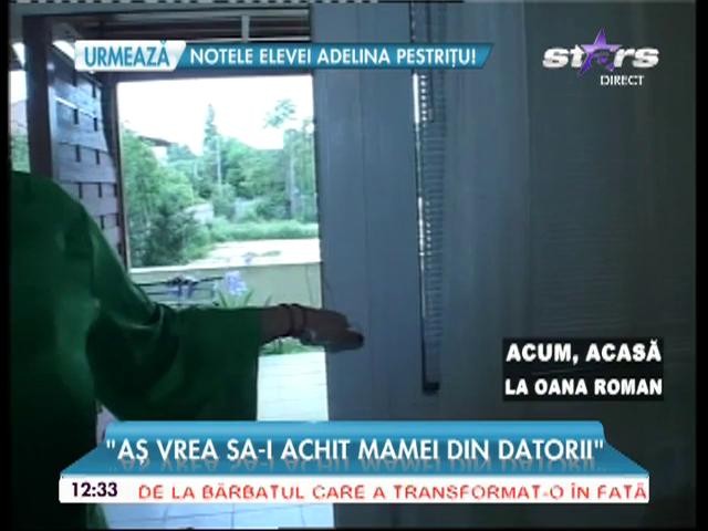 Oana Roman &icirc;şi vinde casa! "Aş vrea să-i achit mamei din datorii"
