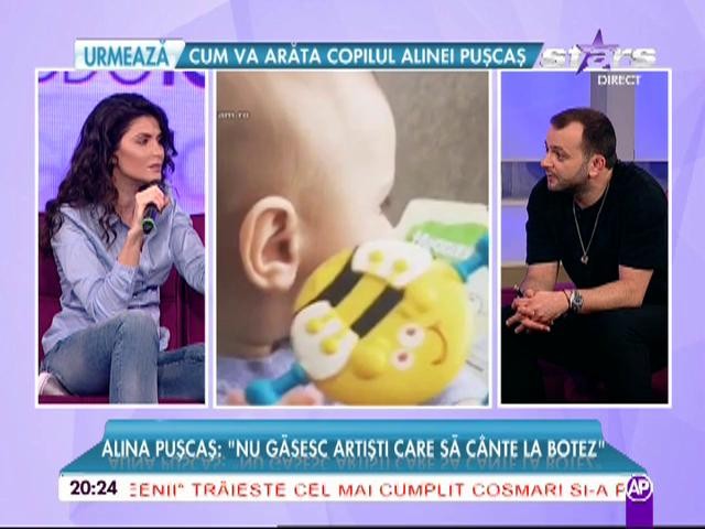 VIDEO / A hotăr&acirc;t, &icirc;n sf&acirc;rşit, c&acirc;nd &icirc;şi va boteza copilul! Alina Puşcaş, dezvăluiri despre marele eveniment