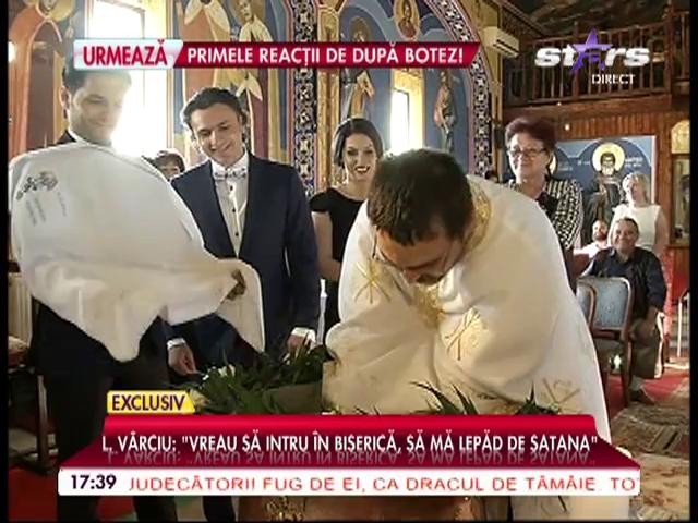 Liviu V&acirc;rciu, primele declaraţii despre creştinarea micuţului Nicolas: "Niciodată n-am avut emoţii at&acirc;t de mari!"
