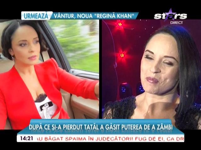 După ce şi-a pierdut tatăl, Andreea Marin z&acirc;mbeşte din nou. De unde găseşte "Z&acirc;na" puterea?