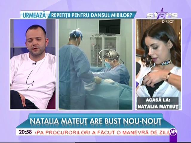 Cum se simte Natalia Mateuț după operația de mărire a s&acirc;nilor