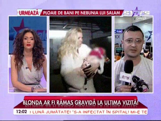 Alina Vidican, &icirc;nsărcinată cu Borcea? Blonda ar fi rămas gravidă la ultima vizită!