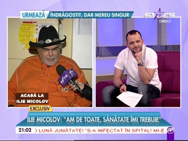 Primele imagini cu Ilie Micolov, după doi ani de absență! Cum se simte artistul