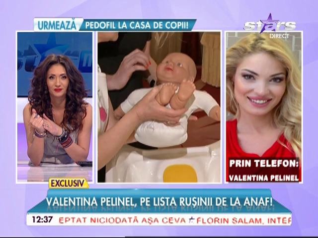 Valentina Pelinel, pe lista ruşinii la ANAF! "Am aflat ieri de la un jurnalist"