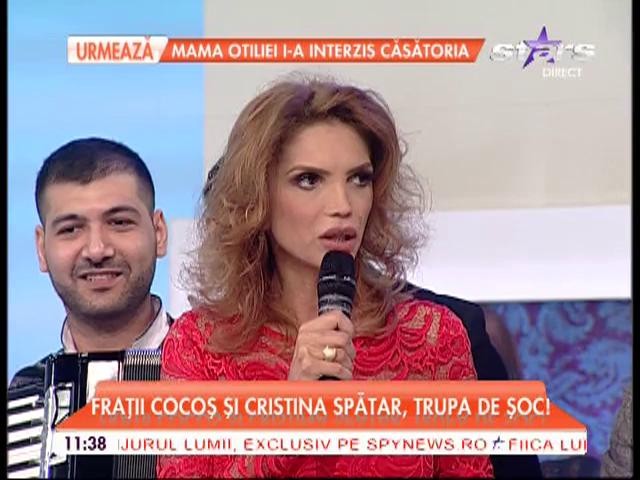 Cristina Spătar vorbeşte despre "tinerelul" cu care a fost surprinsă! "Am avut o singură ieşire"