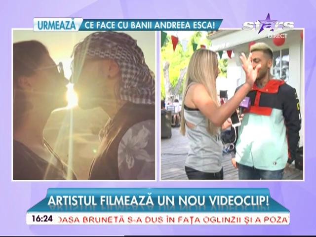 C&acirc;nd  face Alex Velea botezului micuțului Dominic