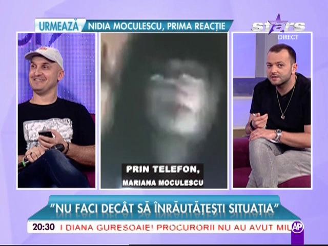 Scandal monstru &icirc;ntre Cristi Marin şi Mariana Moculescu. &Icirc;nregistrările bombă pe care acesta le-a făcut publice